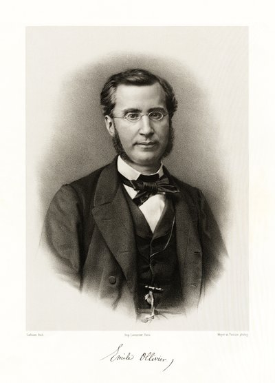 Émile Olivier Ollivier by Jean Baptiste Adolphe Lafosse